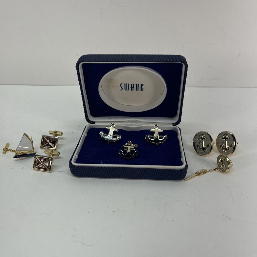Vintage SWANK Cufflinks Lot